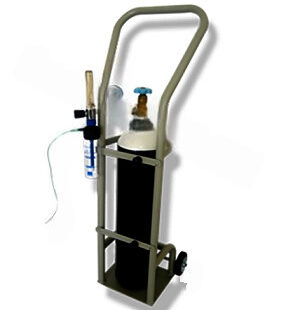 OXYGEN CYLINDER NEW 48 CFT COMPLETE KIT