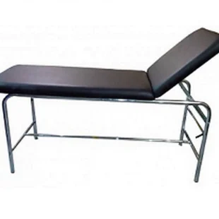 Examination Couch – Round Pipe Deluxe Chrome Plated (Export Quality) – NSL (Local)